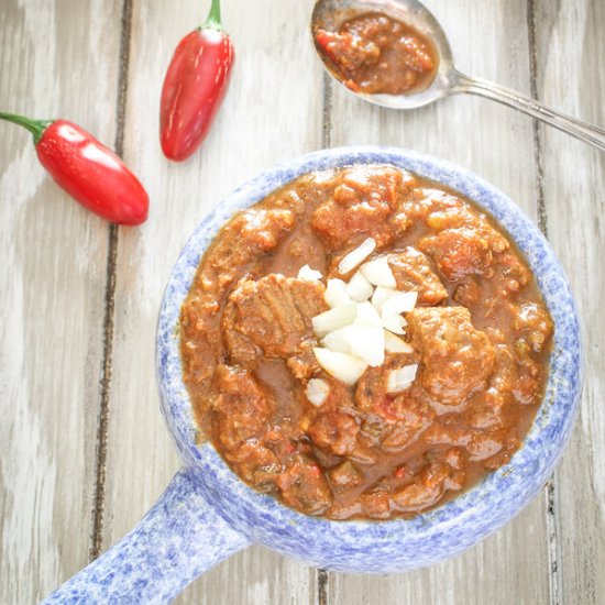 Bodacious Texas Chili