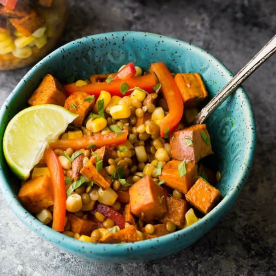 Southwestern Sweet Potato Salad