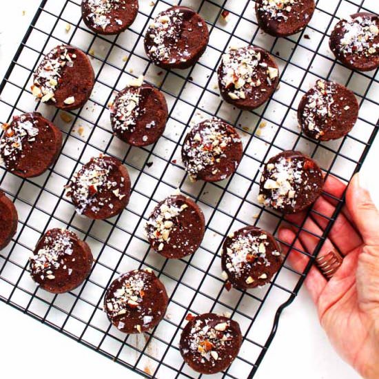 Chocolate Shortbread Cookies