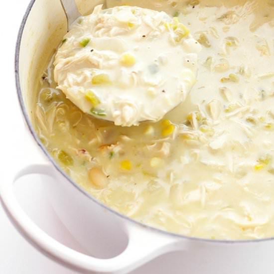 Creamy White Chicken Chili