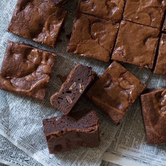 One-Bowl Brownies