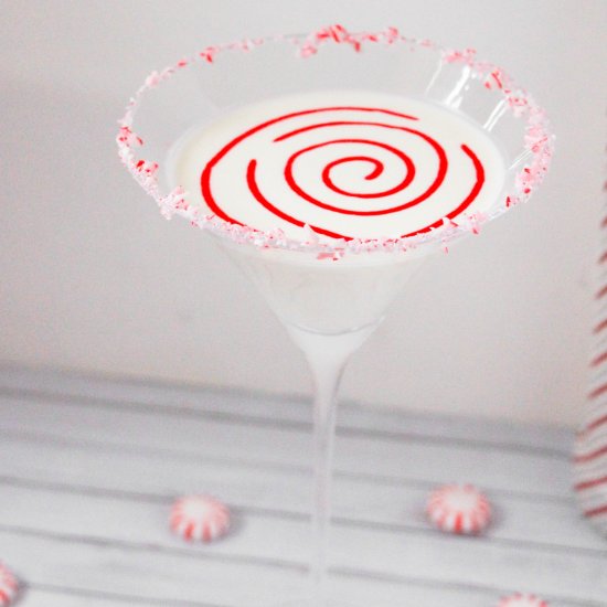 Candy Cane Martini