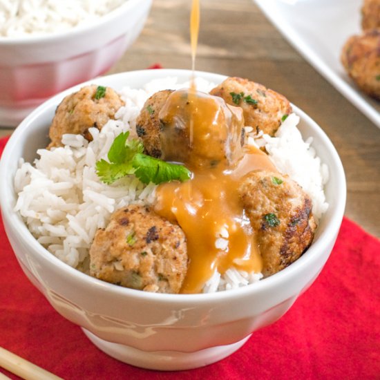 Teriyaki Turkey Meatballs