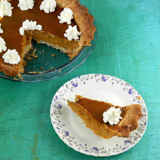 Traditional Pumpkin Pie