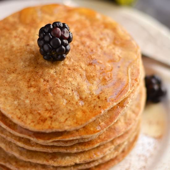 Gingerbread Protein Pancakes