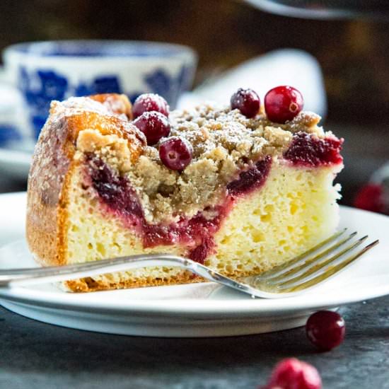 Cranberry Coffee Cake