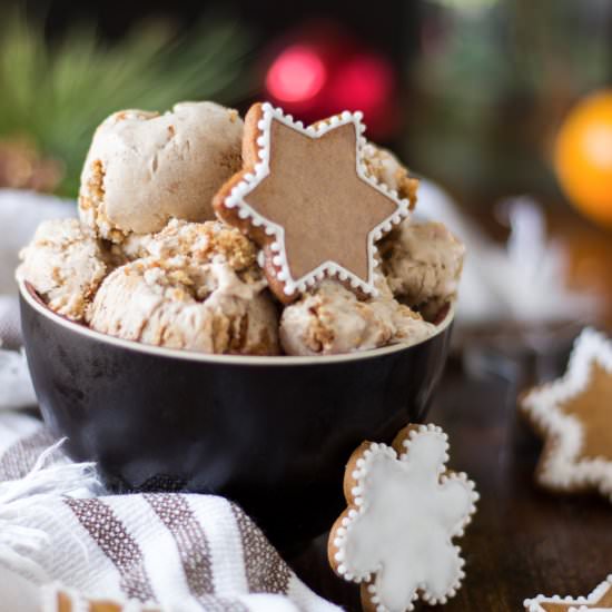 Gingerbread Ice Cream