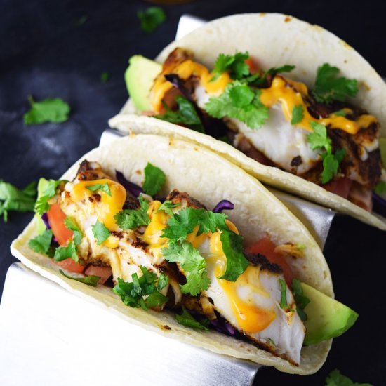 Blackened Fish Tacos