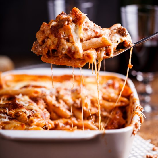 Bolognese Pasta Bake