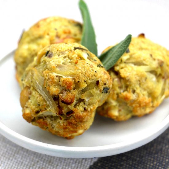 Sage, Onion and Stuffing Balls