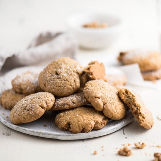 Chinese Walnut Cookies (核桃酥)