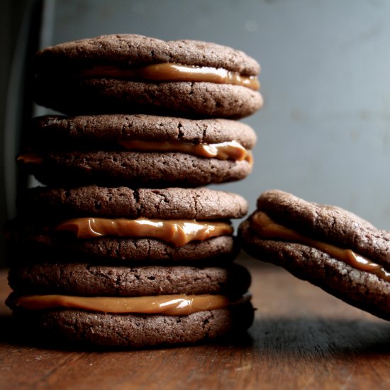 Spicy Chocolate Sandwich Cookies