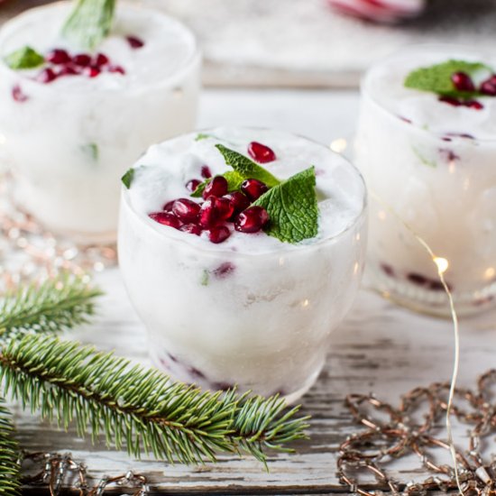 White Christmas Mojito