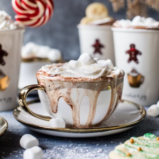 Sugar Cookie Hot Chocolate