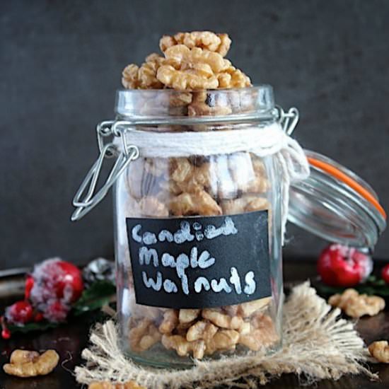 Candied Maple Walnuts