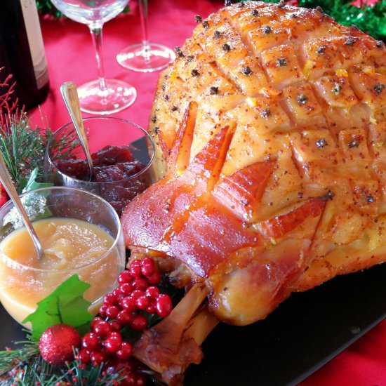 Christmas Glazed Ham