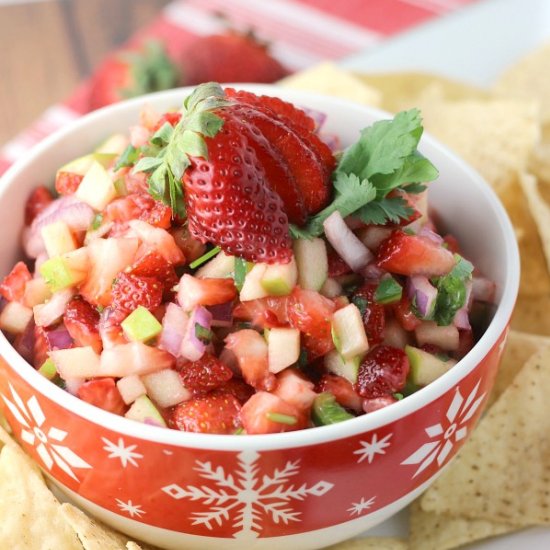 Strawberry Apple Salsa