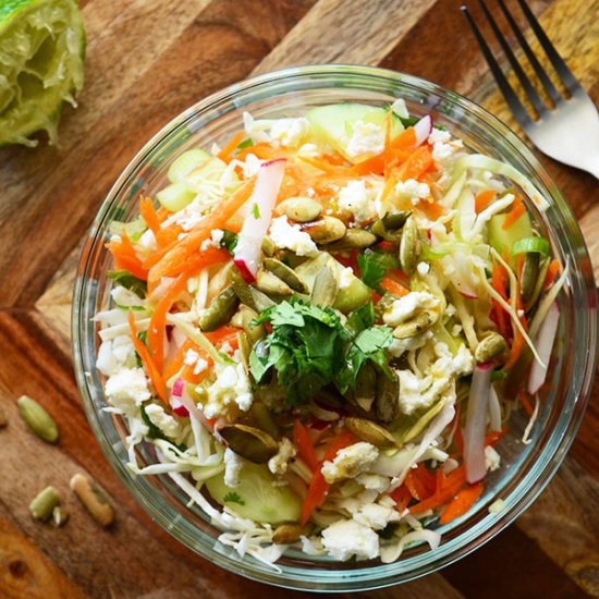 Cabbage Lime Salad