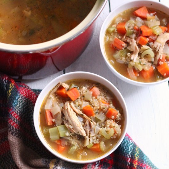 Turkey and Quinoa Soup