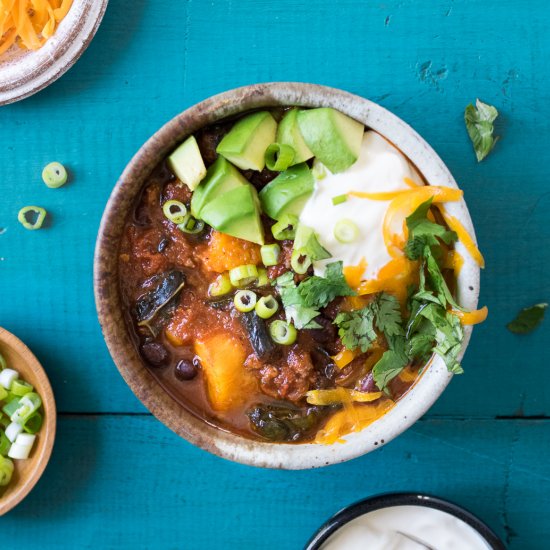 Crock Pot Sweet Potato Chili