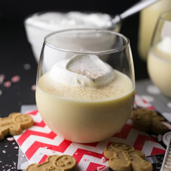 Six-Ingredient Homemade Eggnog