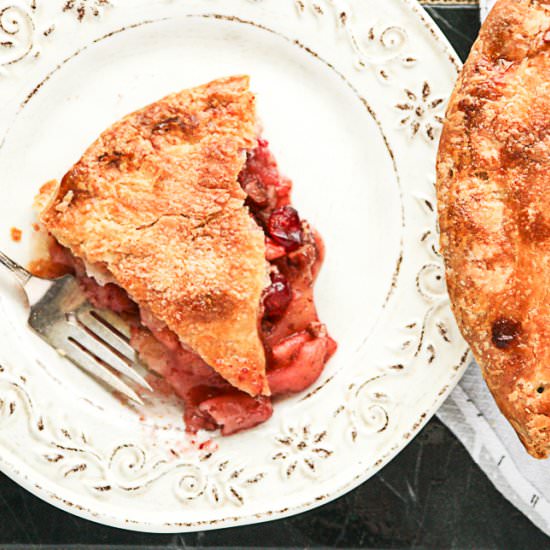 Apple Cranberry Pie