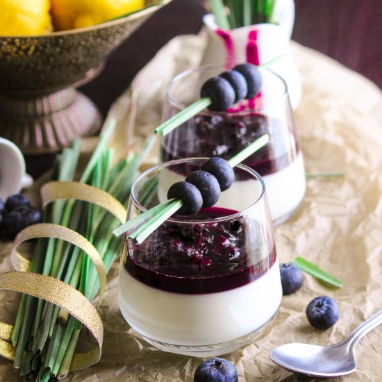 Lemongrass Panna Cotta