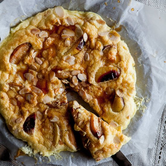 Sweet-n-zesty omelette with quinces