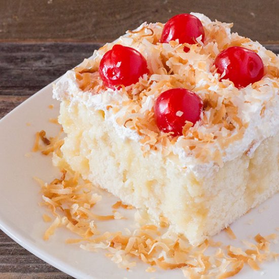 Cream of Coconut Cake