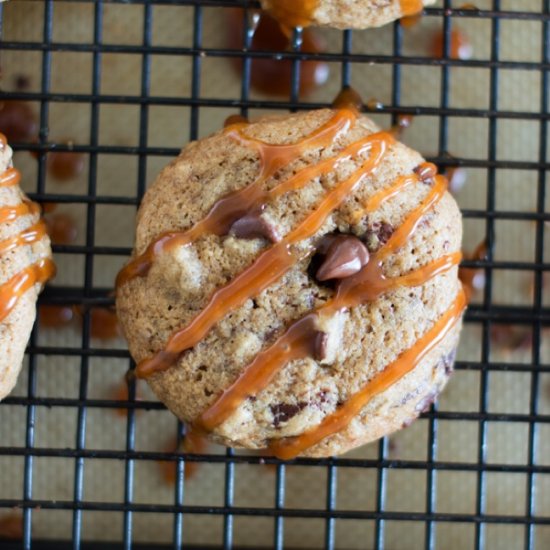 Caramel Mocha Cookies