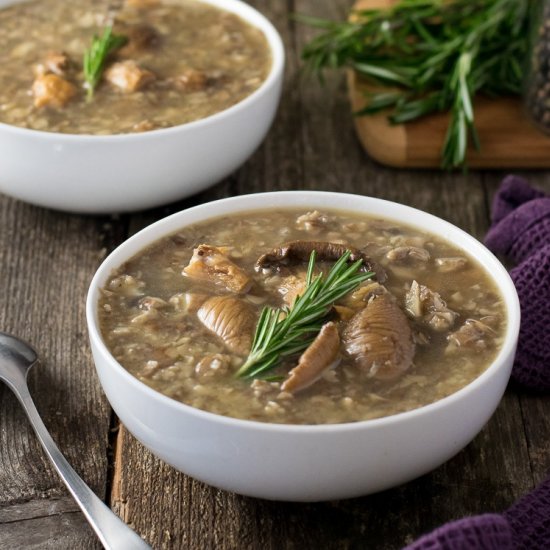 Wild Mushroom Soup