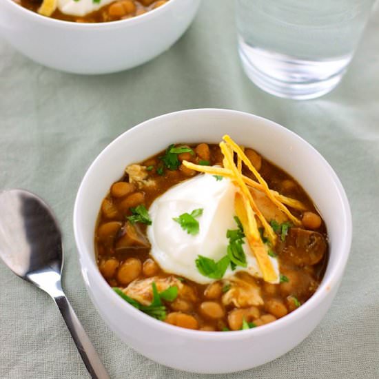 White Chili with Chicken