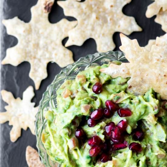 Snowflake Pita Chips