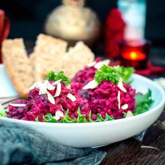 Roasted Beet Potato Holiday Salad