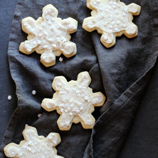 Snowflake Sugar Cookies Gluten-Free