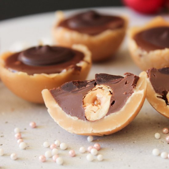 Homemade Toffifee