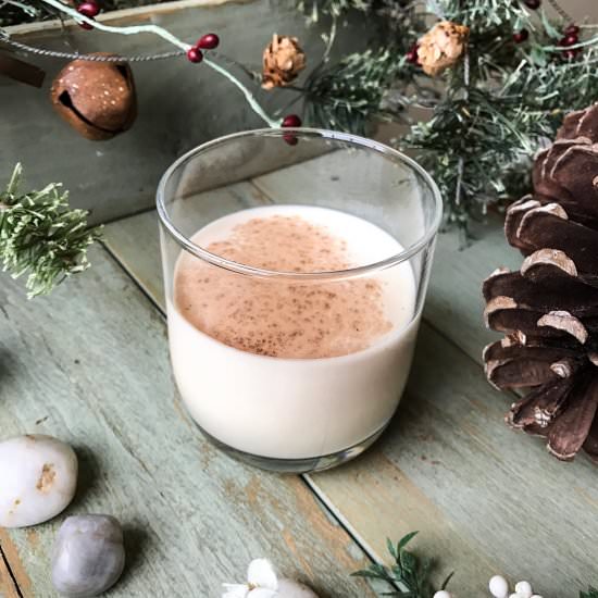 Tiramisu Eggnog Cocktail