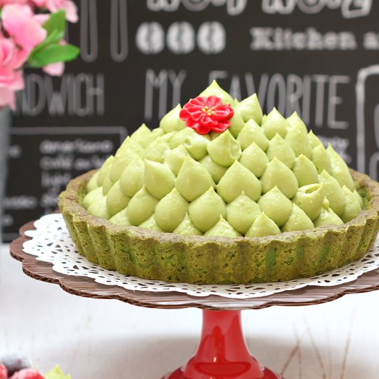 Matcha Mascarpone Tart