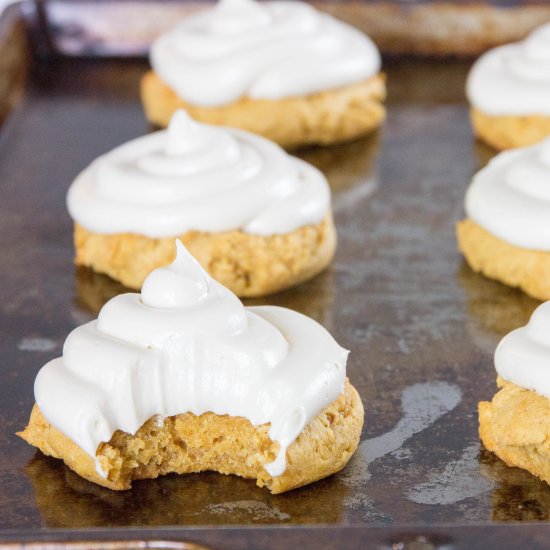 Pumpkin Cream Cheese Cookies