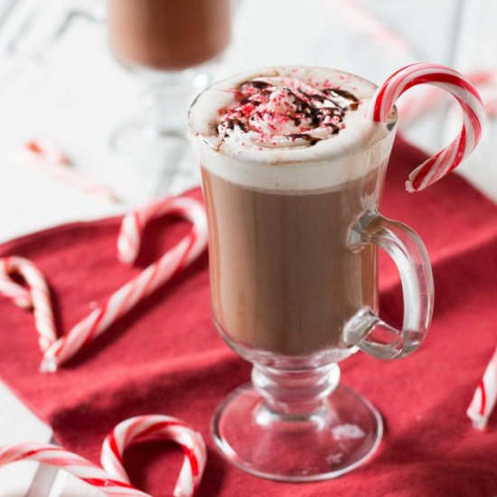 Homemade Peppermint Mocha