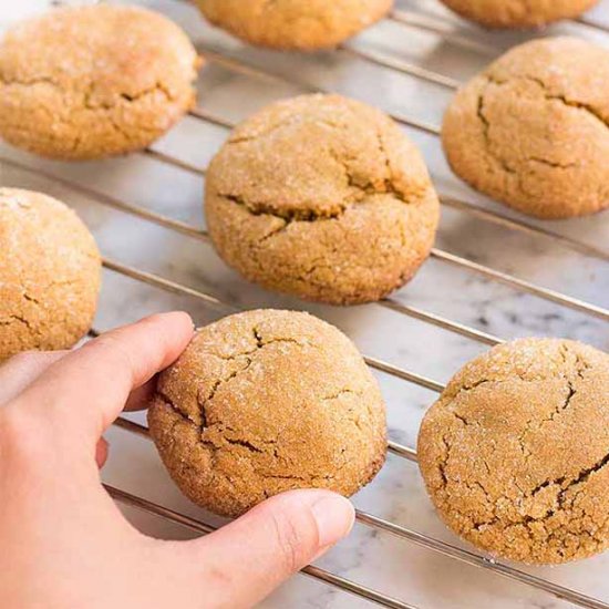 Gluten-Free Holiday Ginger Cookies