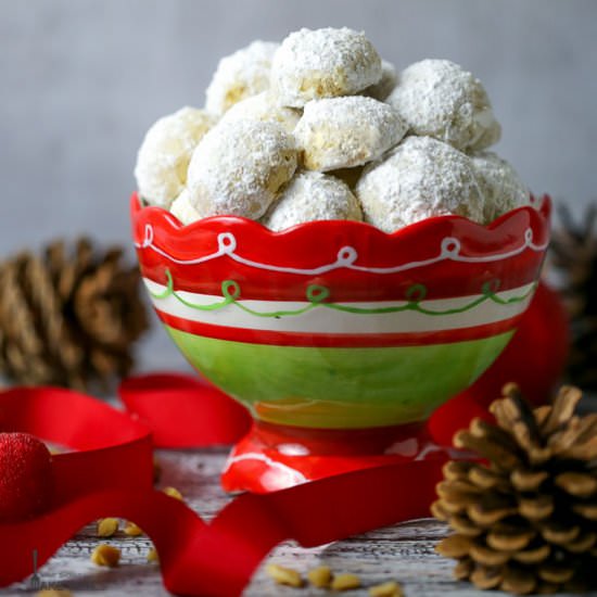 Walnut Snowball Cookies