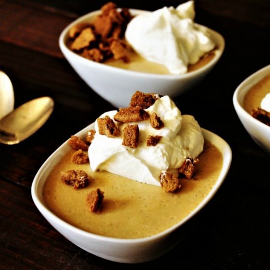 Bourbon Brown Butterscotch Pudding