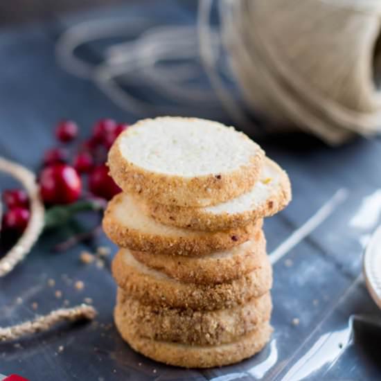 Slice and Bake Cheesecake Cookies