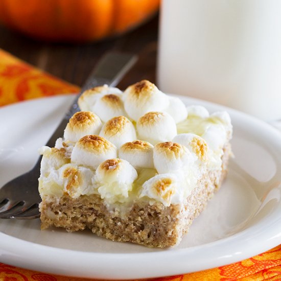 Pumpkin Spice S’mores Treats