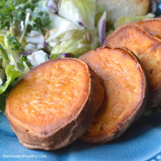 Cinnamon+Sugar Sweet Potatoes