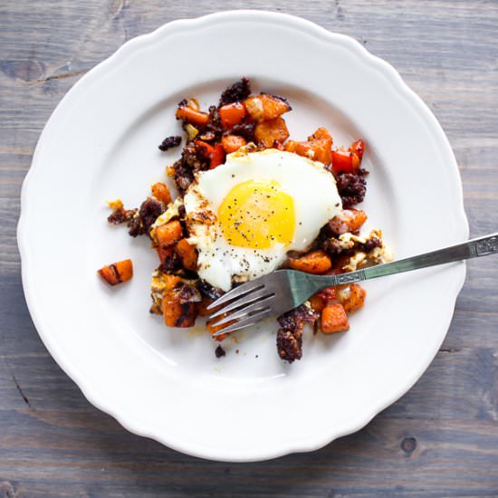 Sweet Potato Sausage Brunch