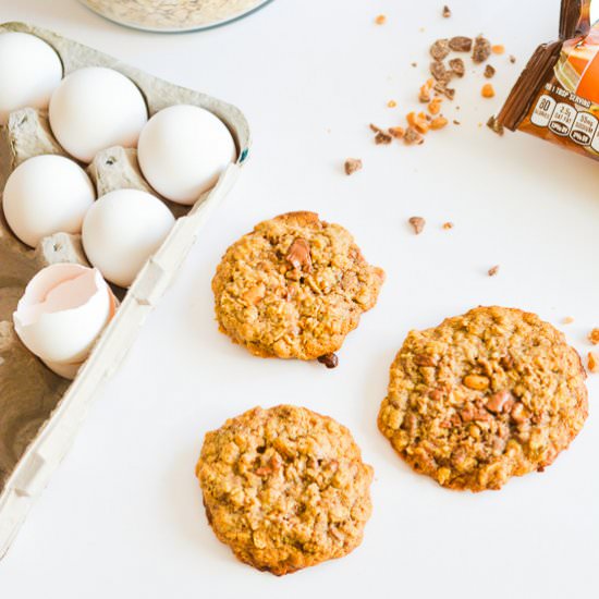 Oatmeal Raisin with Toffee