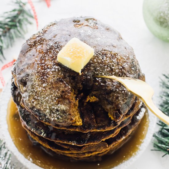 Gingerbread Pancakes