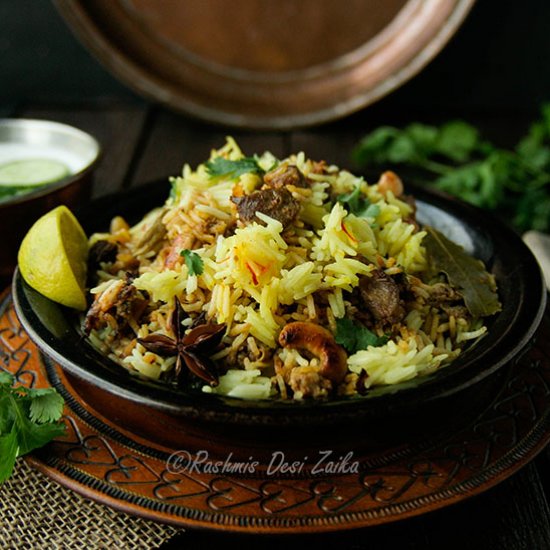 Hyderabadi Lamb Biryani